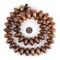 The Bead Chest Ethiopian Copper Saucer Beads, Large Hollow Handmade Bicone Lightweight Crafts Supplies for Jewelry Making (24mm)